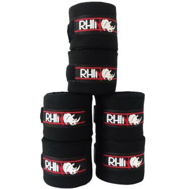 Imagem de Kit 3 Pares De Bandagem Atadura Elástica Boxe Rhino 3M