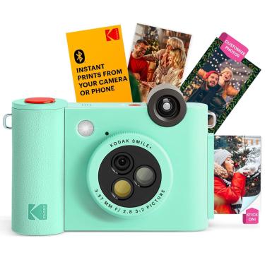 Imagem de Câmera digital de impressão instantânea e impressora sem fio kodak Smile +
