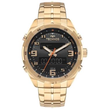 Imagem de Relógio Technos Masculino Ts Digitech Dourado - BJK725AA/1P