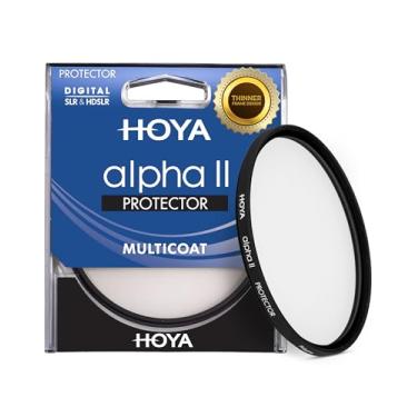 Imagem de Hoya Protetor de lente de câmera Alpha II MC, filtro de 55 mm — ideal para iniciantes, vidro melhorado, 93,7% de transmissão de luz, moldura mais fina, revestimento múltiplo Hoya de 6 camadas para