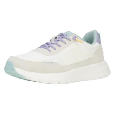 Imagem de Hey Dude Sirocco Alta Tênis feminino, Colorblock branco/cinza, 35