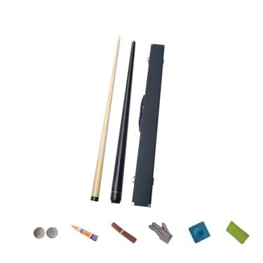 Imagem de Taco de sinuca/bastão de sinuca/taco de sinuca/taco de sinuca/estrutura de 1,47 cm 1/2, madeira de bordo do membro dianteiro, ponta de 13 mm, 4 cores (aleatória) - Taça de bilhar CQBXRD