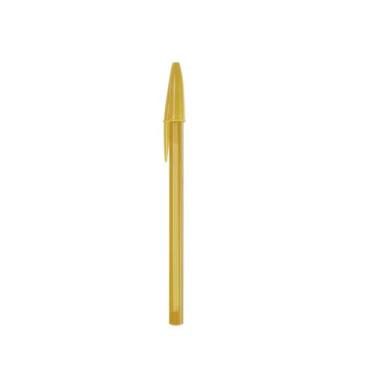 Imagem de Caneta Esferográfica Bic Cristal, Dourado Ponta Média(1.2mm)