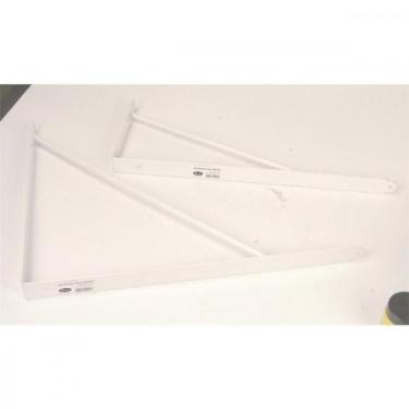 Imagem de Suporte Pia Leve 180Kg Zamar 20X50 Branco, Branco