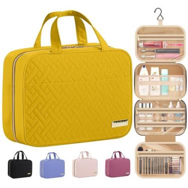 Imagem de Bolsa de higiene de viagem HOTOR com gancho suspenso, impermeável, ama