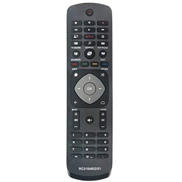 Imagem de Novo controle remoto de substituição RC3154602/01 adequado para Philips 4K UHD LED TV 50PUG6700 55PUG6700 55PUG6700/78 50PUG6700/78
