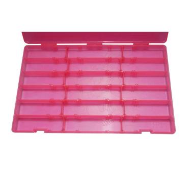 Imagem de Estojo para Iscas Artificiais Translúcido Rosa