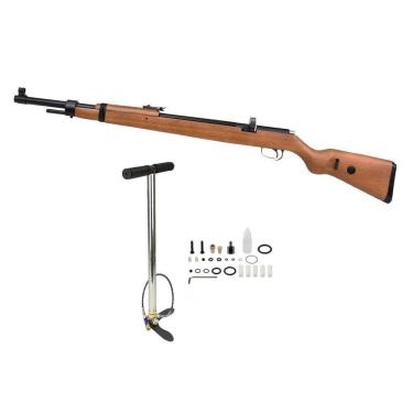 Imagem de Carabina Pressão Pcp Mauser K98 4.5 12 Tiros Diana Bomba