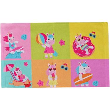 Imagem de Kit 3 Toalha Lancheira Escolar Infantil Kids 27x47cm Meninas