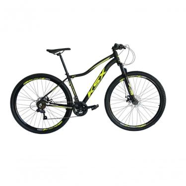 Imagem de Bicicleta Aro 29 Ksx Sd7 Feminina 21v Cabos Internos Alumínio Freios A Disco Garfo Susp...
