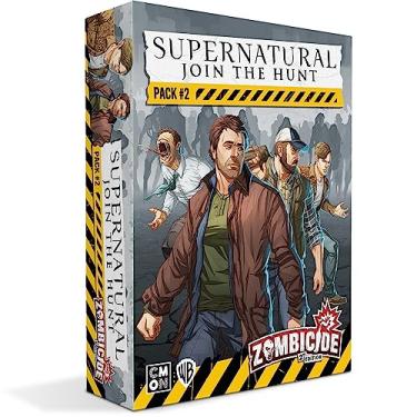 Imagem de CMON Zombicide Supernatural Character Pack #2 - Jack Kline, John Winchester, Bobby Singer, Leviathan - Cooperative Strategy Board Game for Ages 14+, 1-6 Players, 60 Minute Playtime, Made