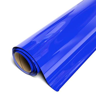 Imagem de Siser EasyWeed HTV Rolo de 30 cm x 9 metros - Vinil de transferência de calor para ferro, Fluorescent Blue, 1