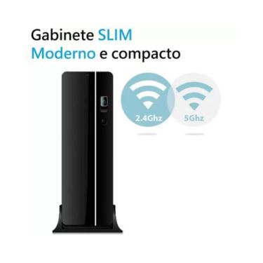 Imagem de Mini Pc Cpu Desktop Intel Core I7 16gb Ram Ssd 1tb Wi-fi - Windows 10 