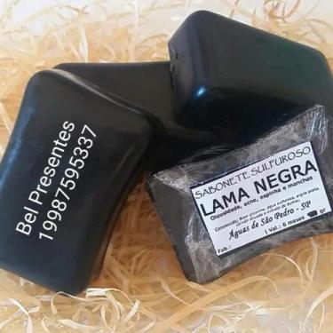 Imagem de Sabonet Sulfuroso lama negra . Águas de São Pedro - Artesanal