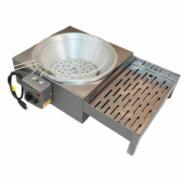 Imagem de Fritadeira Tacho Elétrica Sebem 3 Litros 3000W 220V com Escorredor Emb