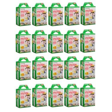 Imagem de Fujifilm Instax Mini Instant Film (20 pacotes duplos, 400 imagens no total) para câmeras Instax