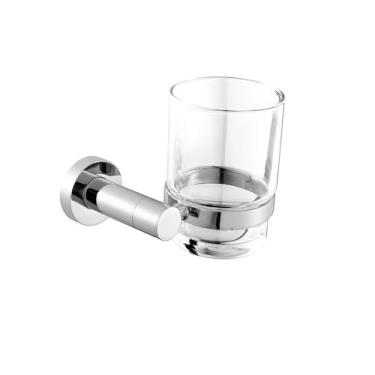 Imagem de Acessórios de banheiro de aço inoxidável polido - Toalheiro, suporte para papel higiênico, saboneteira, porta-copos