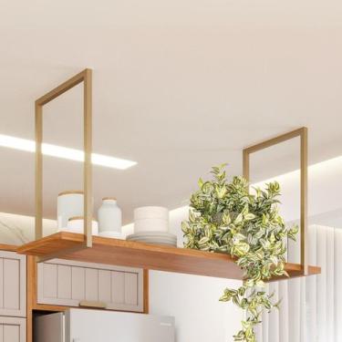 Imagem de Prateleira para Cozinha Suspensa 100% Mdf - MGM Móveis