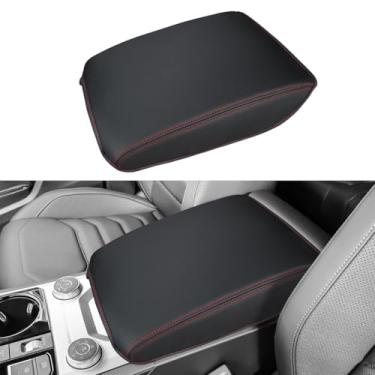 Imagem de INTGET Capa para console central Volkswagen 2024 2025 Volkswagen/VW Atlas Capa de descanso de braço protetor de tampa de apoio de braço central para VW Volkswagen Atlas 2025 Acessórios Cross Sport