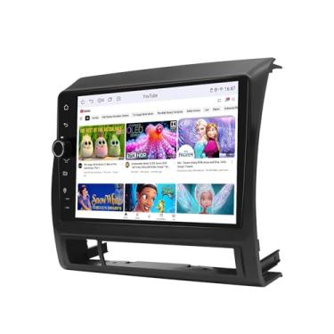 Imagem de JOYING Rádio automotivo para Toyota Tacoma 2005-2015 Android 13 unidade de cabeça estéreo de 23 cm com Carplay e Android Auto, link espelhado, navegação GPS, Bluetooth, saída HDMI, botão de volume
