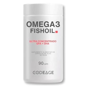 Imagem de Ômega 3 Fishoil Epa + Dha 90 Softgel Caps Sem Sabor - Codeage
