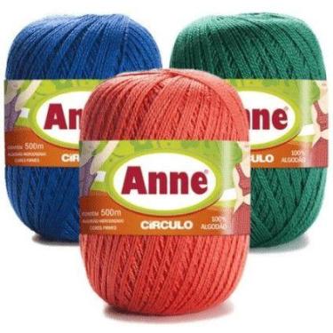 Imagem de Linha croche anne círculo c/500 metros - circulo