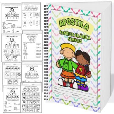Imagem de Kit de Alfabetização Completo: Apostila de Atividades das Sílabas Simp