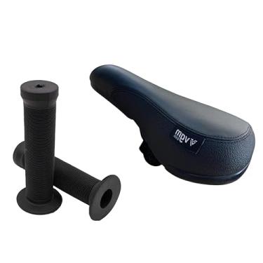 Imagem de Kit Manopla BMX e Banco Selim Bmx Dirt Jump Bicicleta Tipo Ddk 243 Com Carrinho Vgm