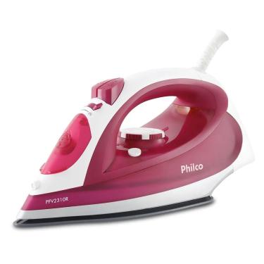Imagem de Ferro De Passar A Vapor Philco Ceramic 1200w Luxx Red 220V