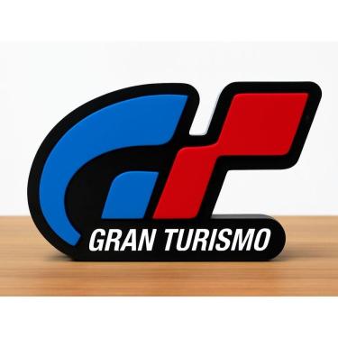 Imagem de Luminária Letreiro De Led 3D Gran Turismo Decoração