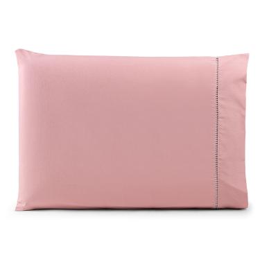 Imagem de Fronha Avulsa 70cm x 50cm 1 Peça Paris  Percal 150 Fios 100% Algodão - Rosê
