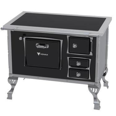 Imagem de Fogao a Lenha Venax GII n 2 Premium Preto SE