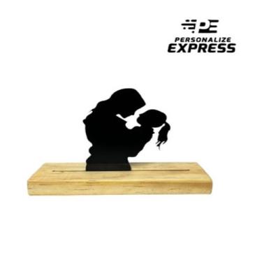 Imagem de Enfeite de Mesa em Acrílico Silhueta Família Decoração de Mesa Acrílic