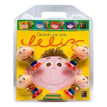 Imagem de Quando me sinto feliz - sentimentos e emoções - 4 bonecos - blister - 