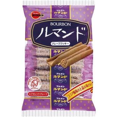 Imagem de Biscoito com Massa Folhada e Coberto de Chocolate ao Leite 88g Bourbon Japão