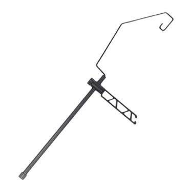 Imagem de KiBcsLic Suporte para lanterna de acampamento, suporte para luz, portátil, versátil, fácil de usar, para lâmpada de mesa, para lâmpada de viagem, jardim,
