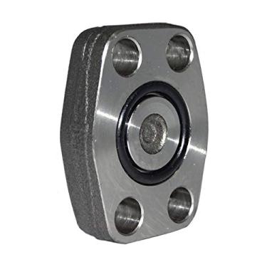 Imagem de 1 1/10.2 cm Código 61 Oring Face Blanking Blind Flange Aço Inoxidável SS316 3000 PSI