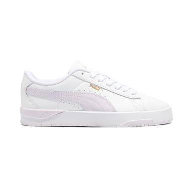 Imagem de Puma Tênis feminino Jada Classic com cadarço casual - branco, Branco, 6.5
