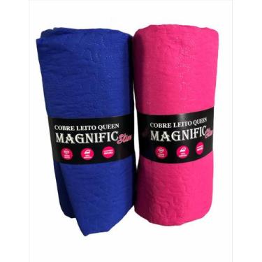 Imagem de Cobre leito 1 Peça Casal Queen Slin Liso Ultrassônico - LuckBabyStore,