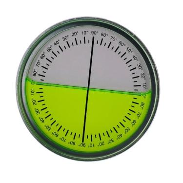 Imagem de Régua angular, nível de liga de alumínio, geladeira doméstica, máquina de lavar, medidor de ângulo de nivelamento, régua angular, medidor de inclinação anti carro, medição, envio de cola dupla (60 x