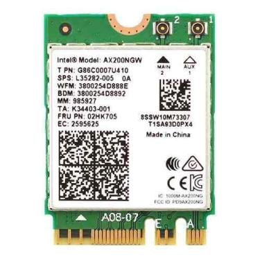 Imagem de Placa Wi-fi 6 Ax200 2.4gbps Bluetooth 5.0 Ngff Mu-mimo - Intel