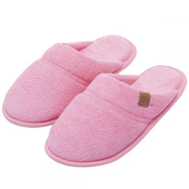 Imagem de Pantufa Flex Puff: Estilo e Conforto Atoalhado - Rosa - 35/36, Rosa, 3