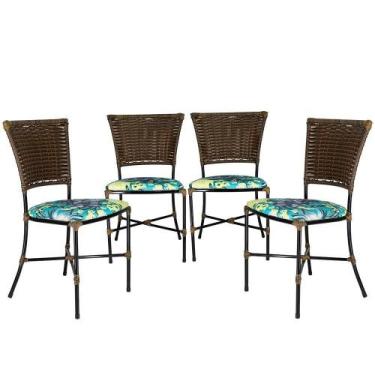 Imagem de Jogo Cozinha Cadeiras Gramado Argila De Jantar - PANERO MÓVEIS