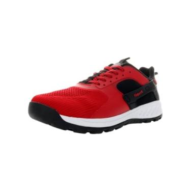 Imagem de Propét Tênis de caminhada masculino Visp, Vermelho, 46
