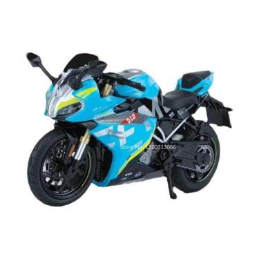 Imagem de Miniatura De Motocicleta Spring Breeze 250 SR Em Escala 1:12, Brinqued