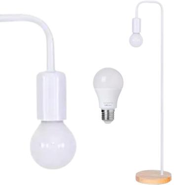 Imagem de Luminária Piso Coluna 163Cm Pedestal Chão Metal