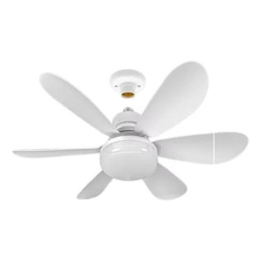 Imagem de Ventilador Teto Lâmpada Led 60W E Controle Remoto: Elegância