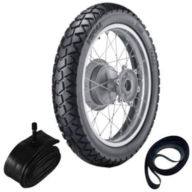 Imagem de Pneu XLR 125 / XL 125 S 110/80-18 58p Tr300 Vipal + Câmara + Cinta