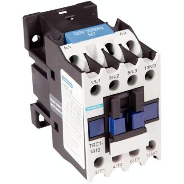 Imagem de Contator Tripolar TRC1-1801 18A 220VCA 1NA - Tramontina