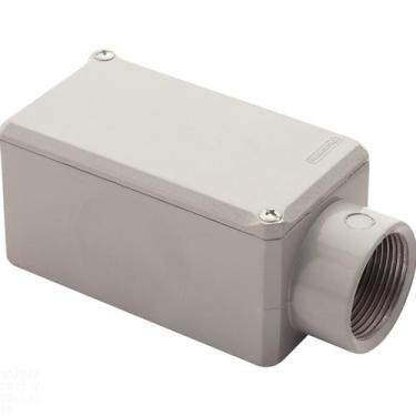 Imagem de Condulete Fixo "E" 1.1/2" Tramontina com tampa / com rosca NPT / com p